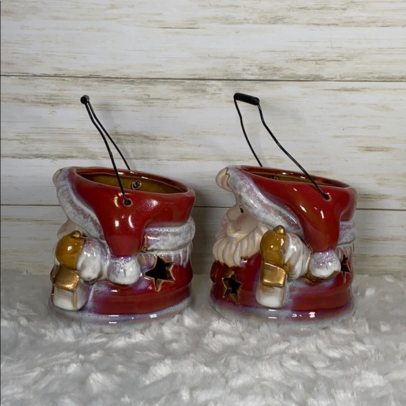 Santa Clause candle holders Christmas St. Nicklaus - Picture 6 of 9